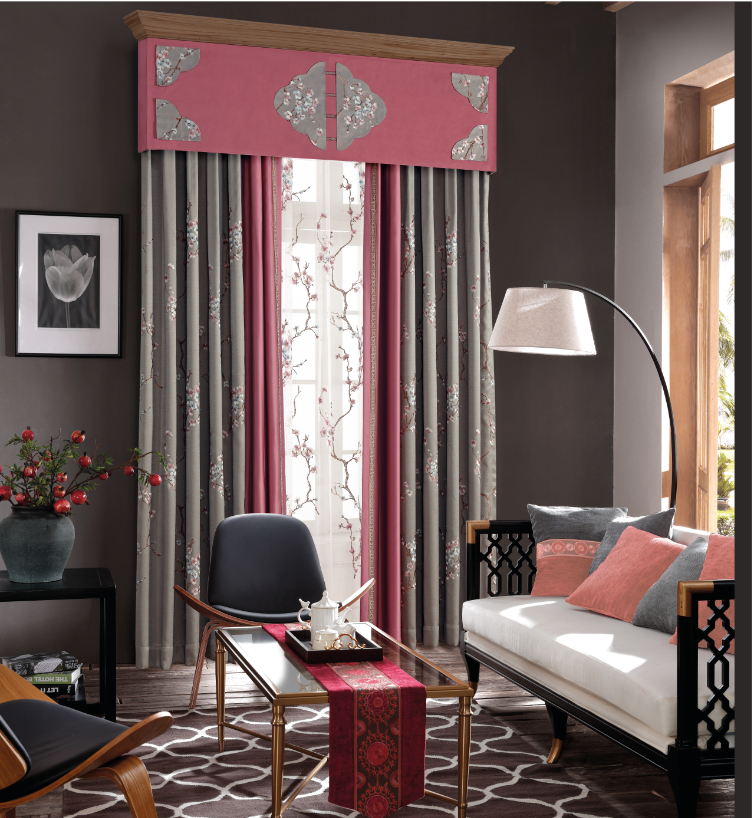 海洋之神成品窗帘