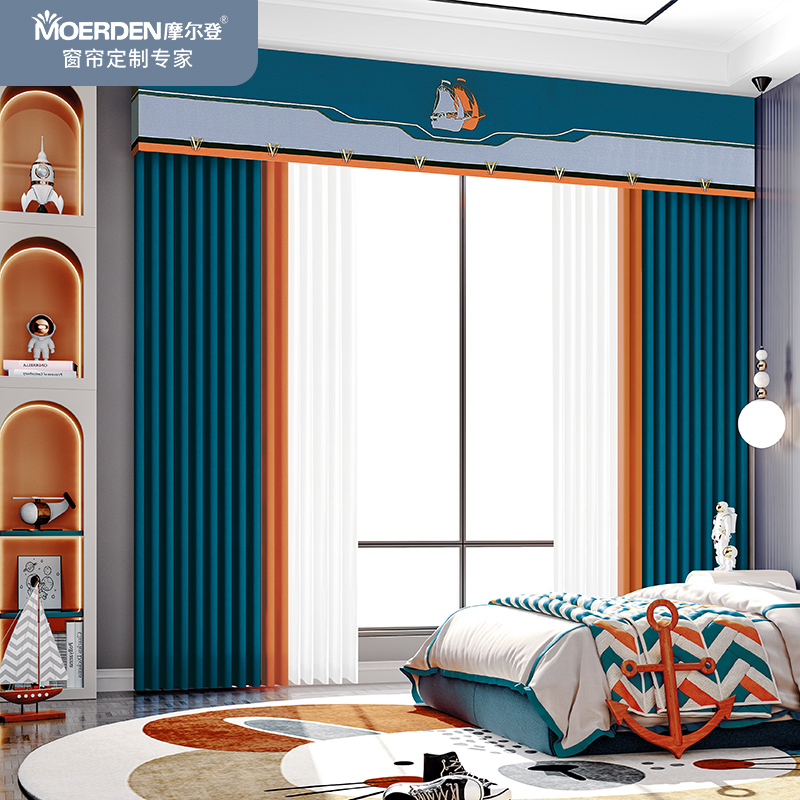 海洋之神2022春季光影绒小机理纹扬帆远航