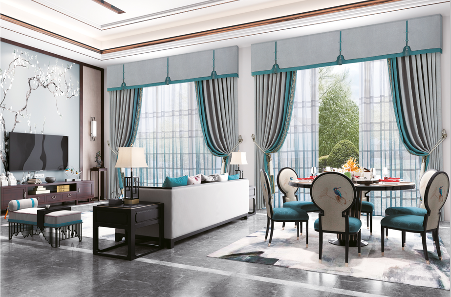 海洋之神窗帘品牌